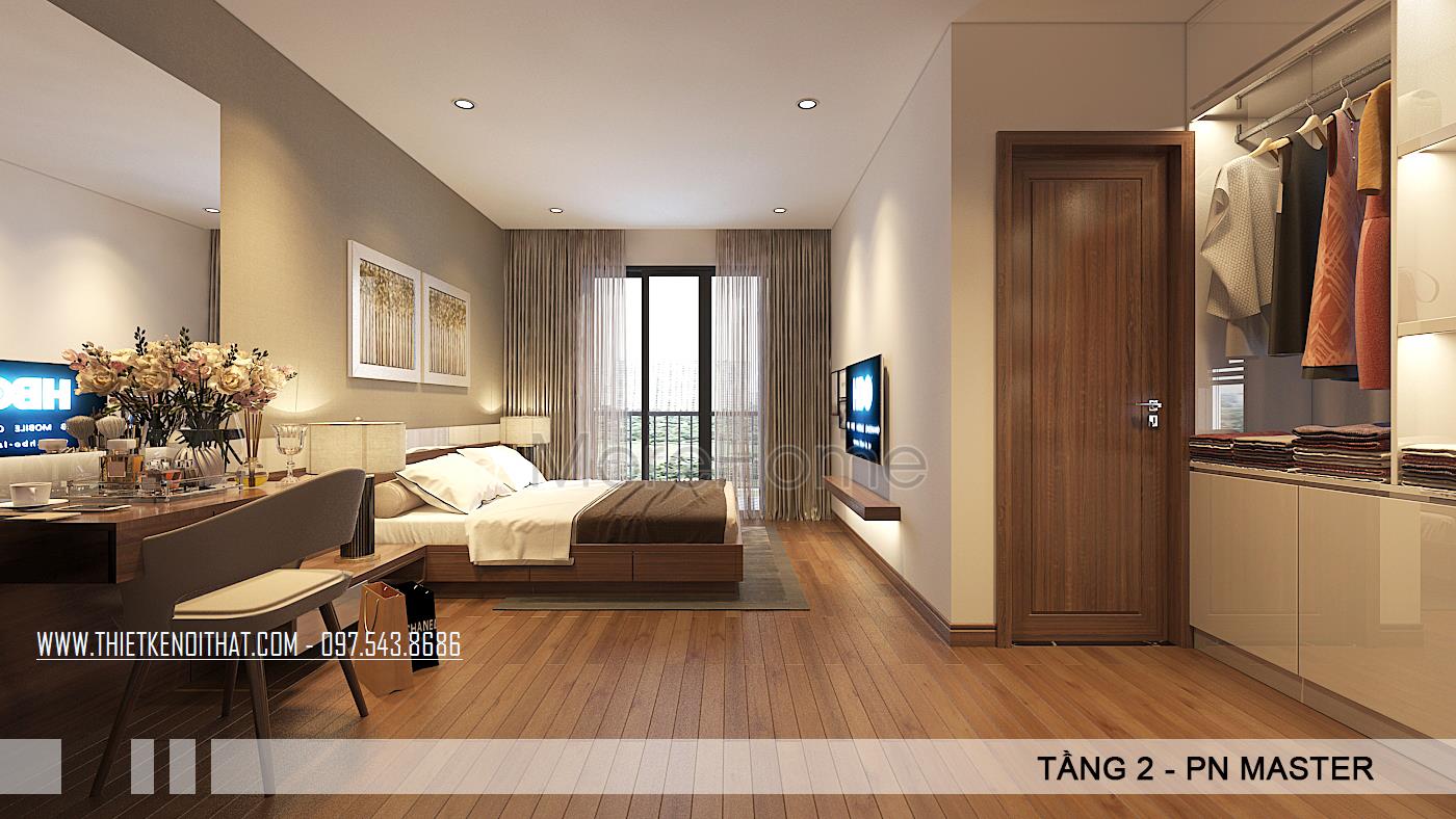Thiết kế biệt thự hiện đại VinHome Thăng Long